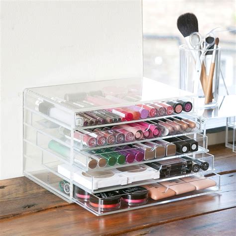 muji acrylic drawers.